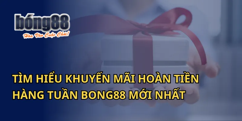 Tìm Hiểu Khuyến Mãi Hoàn Tiền Hàng Tuần Bong88 Mới Nhất